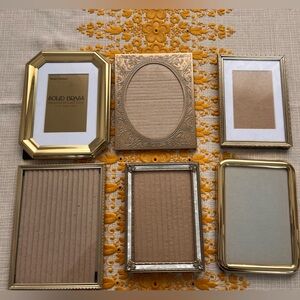 📚Vintage Brass Frames lot 📚